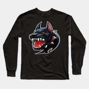 stonge pitbull dog Long Sleeve T-Shirt